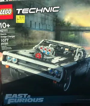 LEGO Technic Fast & Furious 42111 Dom's Dodge Charger available to